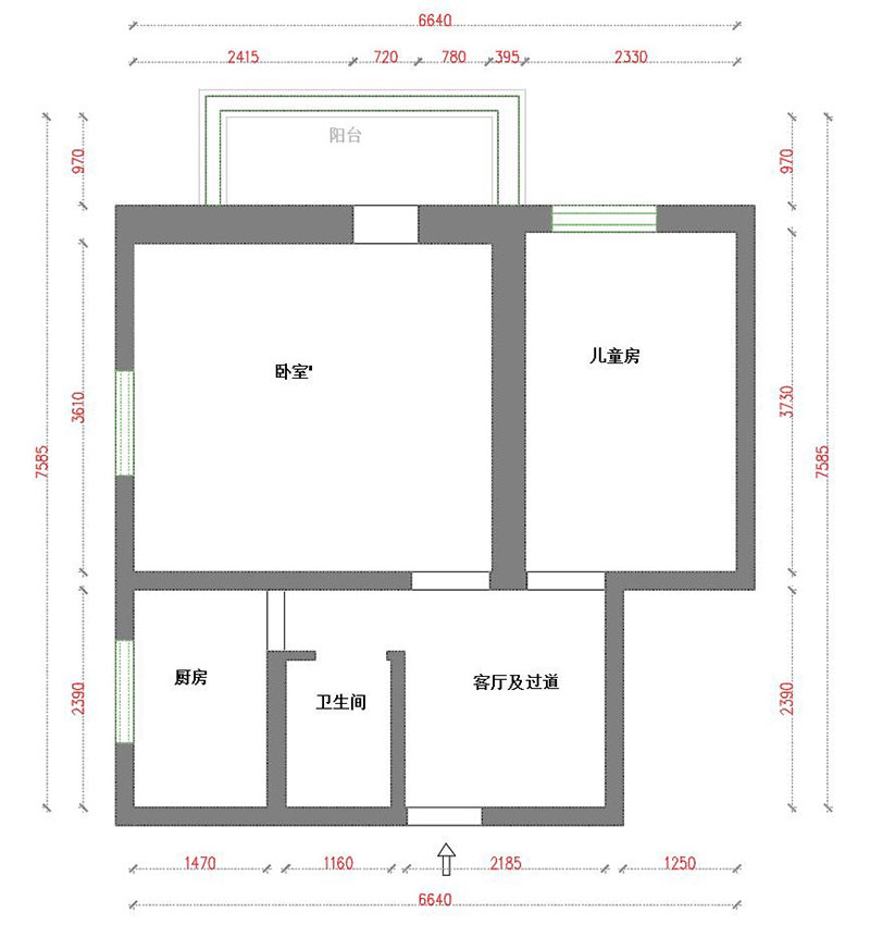 濱河?xùn)|里現(xiàn)代簡約風(fēng)格戶型圖裝修效果圖