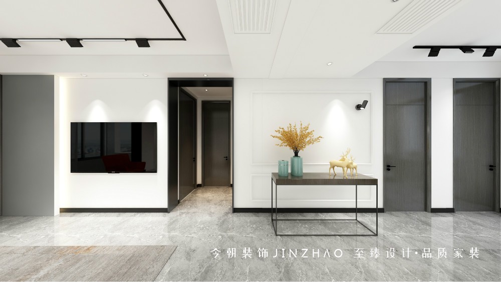 和西苑現(xiàn)代簡約風格玄關(guān)裝修效果圖